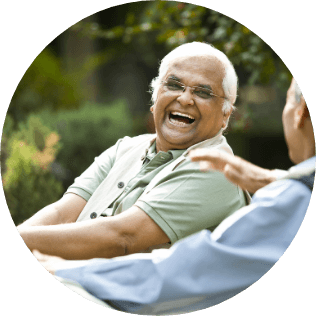 Elderly Man Smiling