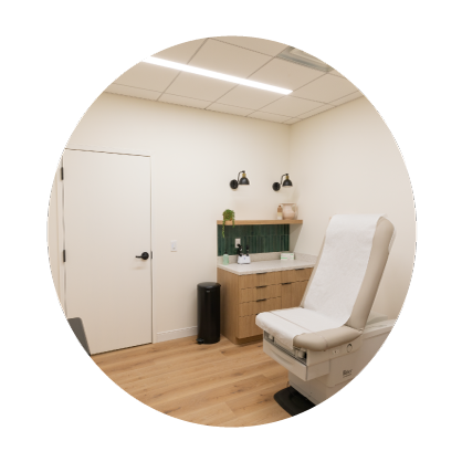 Greater Good Health Missoula Exam Room