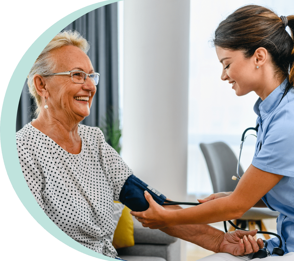 Doctor Taking Patients Blood Pressure