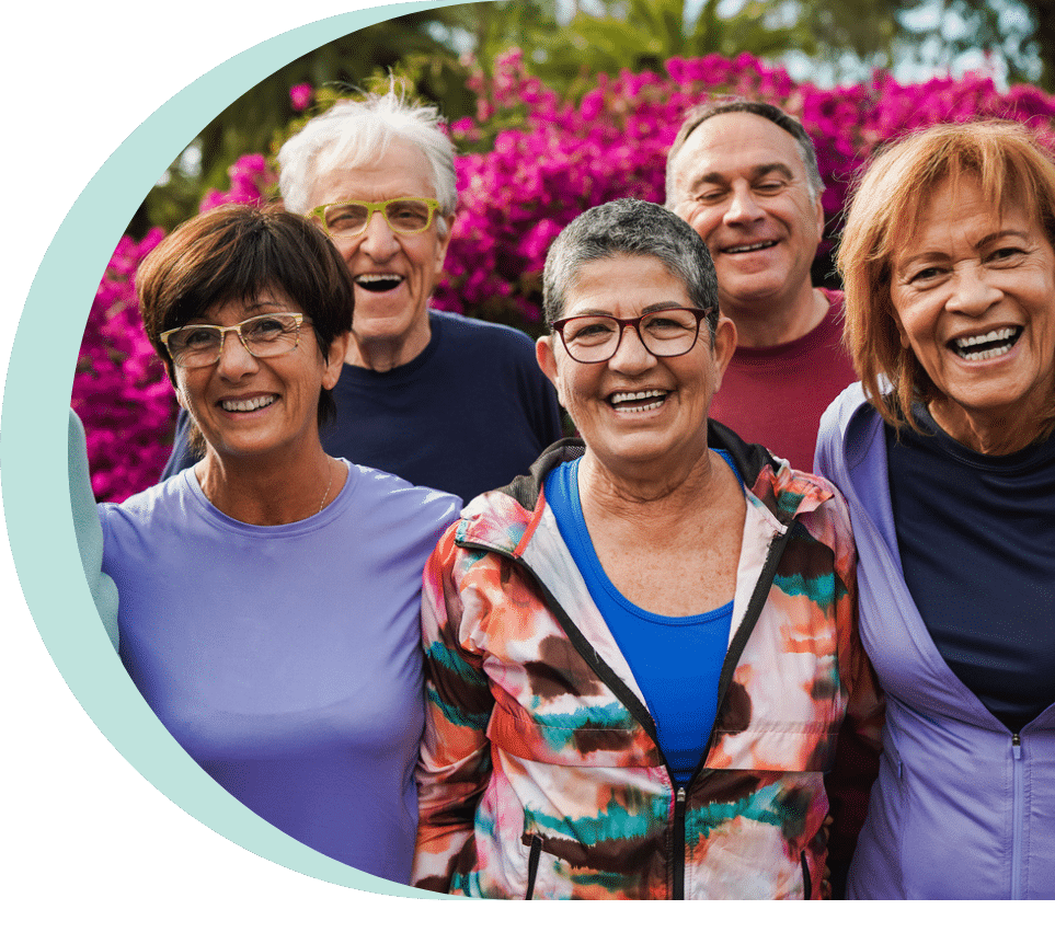 Group of Elderly People