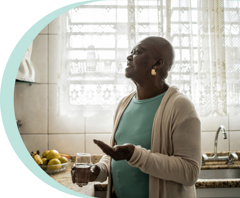 Woman Taking Pills